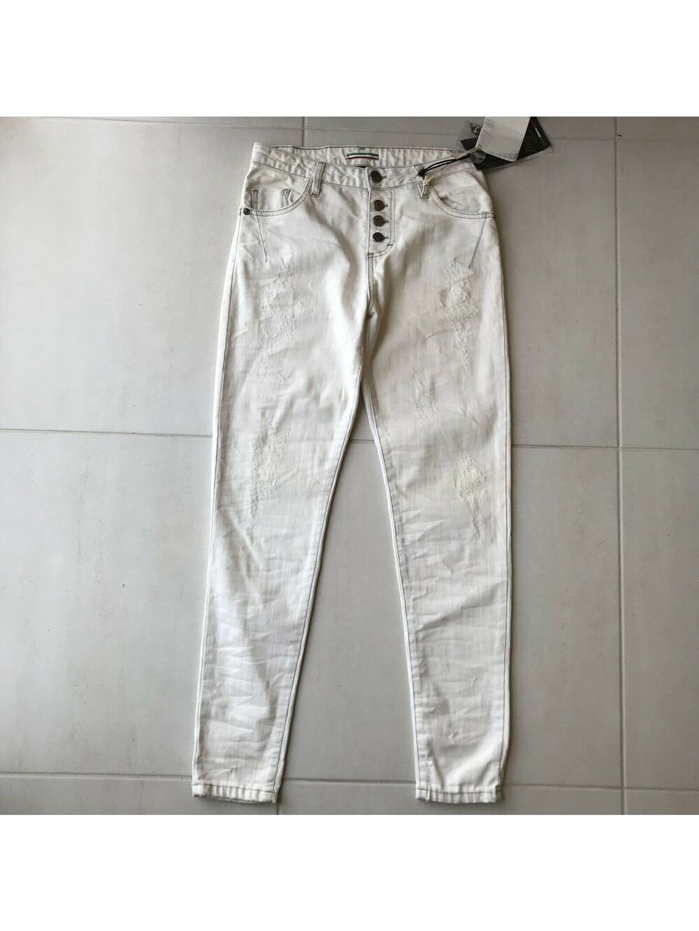 Maryley Mid Rise Button Fly Stretch Skinny Jeans